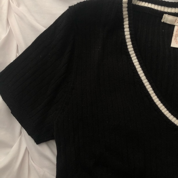 NWT forever 21 ribbed sweater knit shirt - Picture 4 of 5
